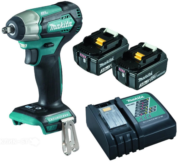 Аккумуляторный ударный гайковерт Makita DTW180RFE