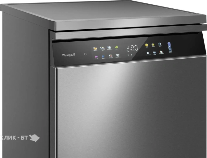 Посудомоечная машина WEISSGAUFF DW 6039 Touch Dual Wash Inox