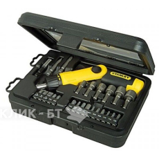 Набор с отверткой 25 предмета STANLEY 0-63-022