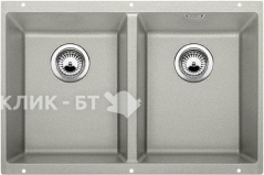 Кухонная мойка BLANCO SUBLINE 350/350-U Silgranit PuraDur 520650 жемчужный