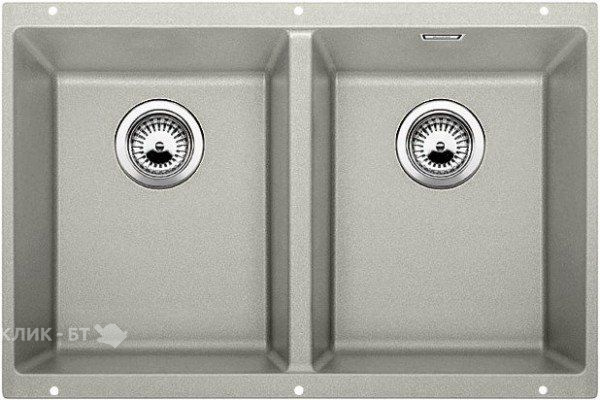 Кухонная мойка BLANCO SUBLINE 350/350-U Silgranit PuraDur 520650 жемчужный