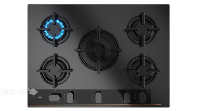 Варочная поверхность TEKA GBC 75-G1 GBN MATT BLACK (112570220)