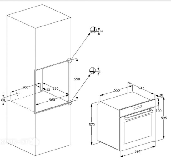 Духовой шкаф BEKO BIS 15300 X