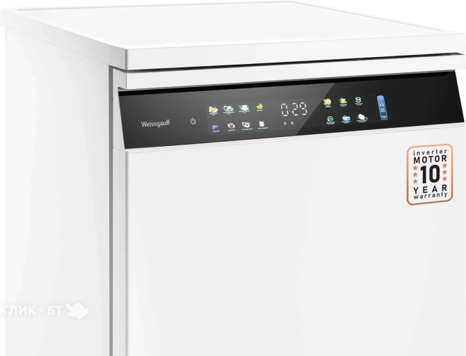 Посудомоечная машина WEISSGAUFF DW 6138 Touch Inverter Autoopen