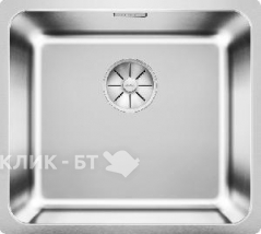 Кухонная мойка BLANCO SOLIS 450-U нерж.сталь полированная с отв. арм. InFino (526120)