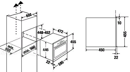 Встраиваемый паровой шкаф KUPPERSBUSCH EDG 6260.0 W4 Gold