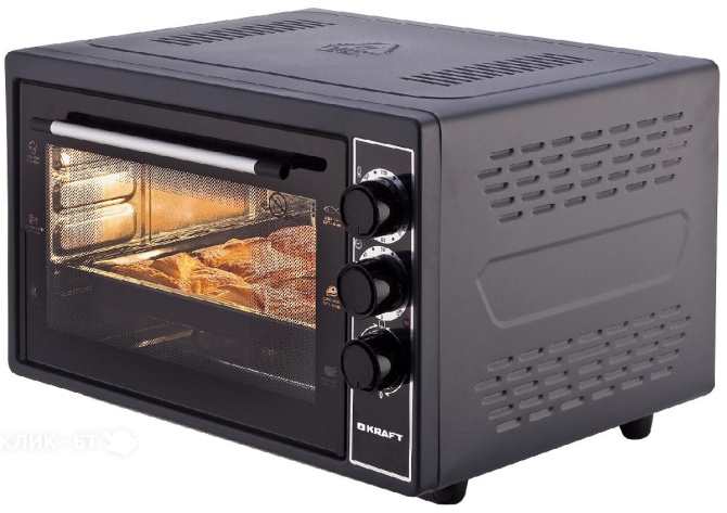 Мини-печь KRAFT KF-MO 3801 BL