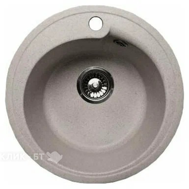 Кухонная мойка GRANFEST Rondo GF-R450 серый