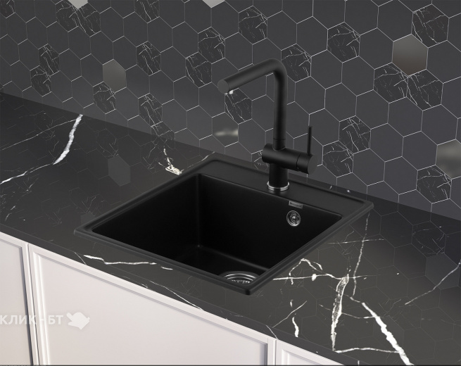 Кухонная мойка WEISSGAUFF WG 42507 Deep Black