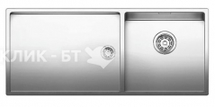 Кухонная мойка BLANCO claron 400/550-t-if/n чаша справа (517233)