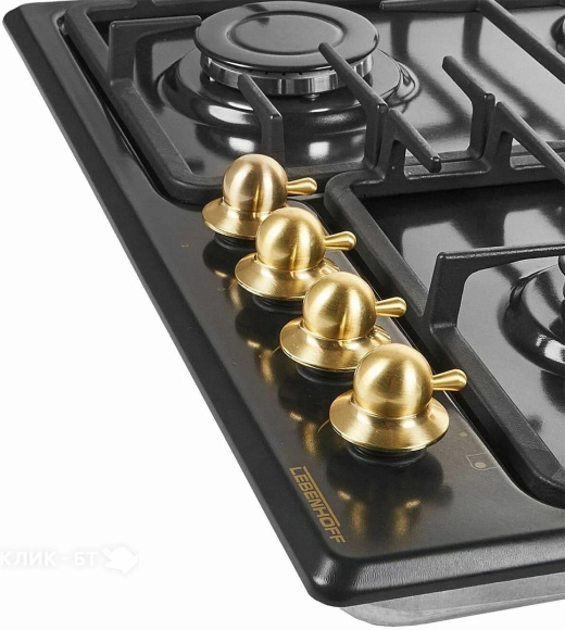 Варочная поверхность LEBENHOFF ОМ6031 Retro Black