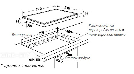 Варочная поверхность KUPPERSBUSCH eki 8840.0 bc