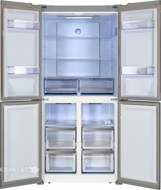 Холодильник HIBERG RFQ-490DX NFXq inverter
