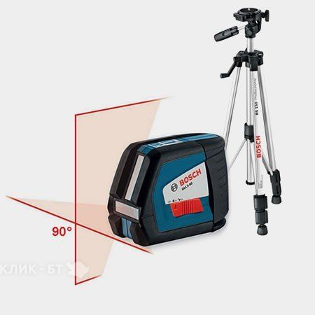Лазерный нивелир BOSCH gll 2-50 p + bs150