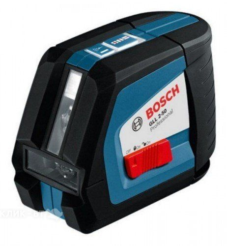 Линейный лазерный нивелир. максимальная видимость лазерного луча BOSCH gll 2-50