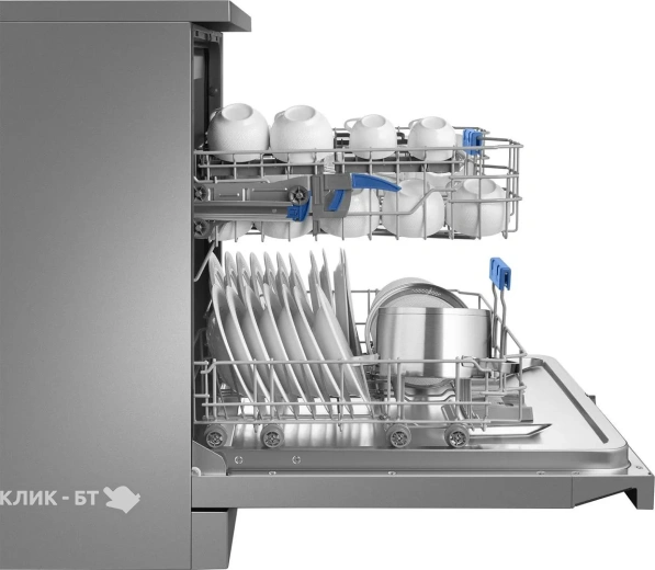 Посудомоечная машина WEISSGAUFF DW 6039 Touch Dual Wash Inox
