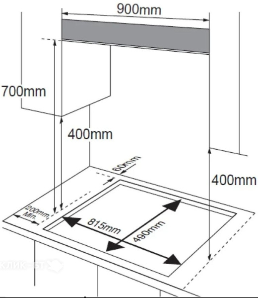 Варочная поверхность AKPO PGA 905 WGC-T BL
