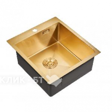 Кухонная мойка MILACIO Denia 46 Steel MC.77478 золото