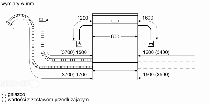 Посудомоечная машина SIEMENS SN 53 ES14VE