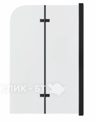 Шторка для ванны GROSSMAN GR-106/100 BLACK