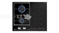 Варочная поверхность TEKA HYBRID JZC 64322 ABN BK (112570132)
