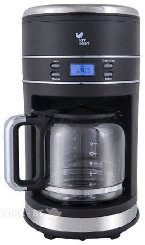 Кофеварка KITFORT KT-704-2 черная