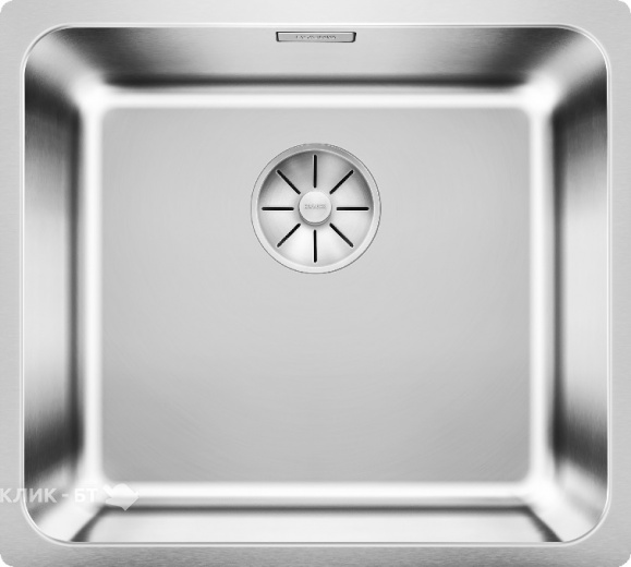 Кухонная мойка BLANCO SOLIS 450-U нерж.сталь полированная с отв. арм. InFino (526120)