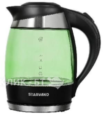 Чайник STARWIND SKG2213 зеленый/черный