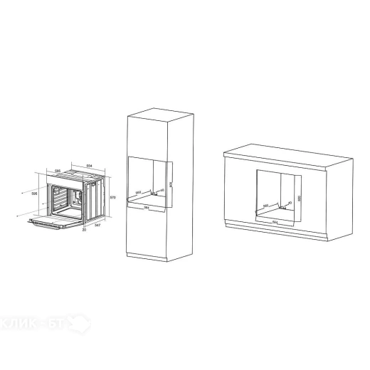 Духовой шкаф HAIER HOX-FT5AMTB