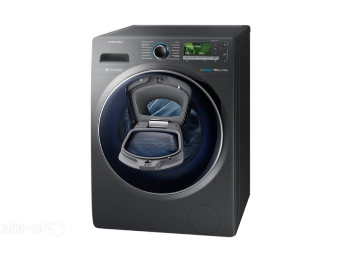 Стиральная машина SAMSUNG WW12K8412OX серый