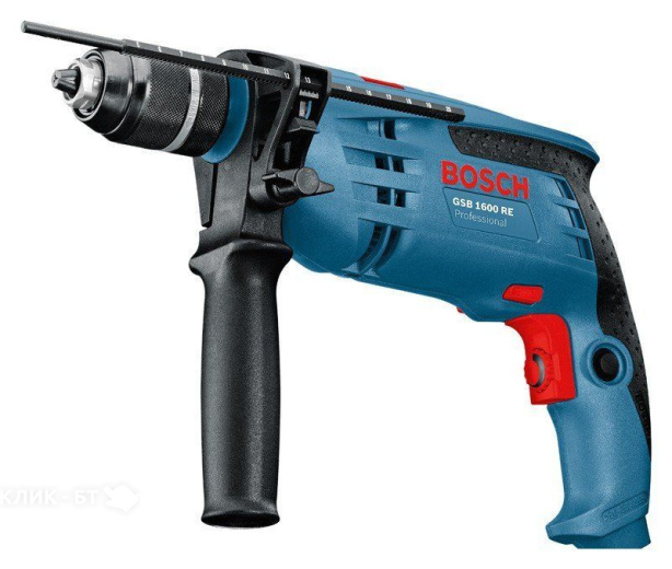 Дрель BOSCH gsb 1600 re (бзп) (601218121)