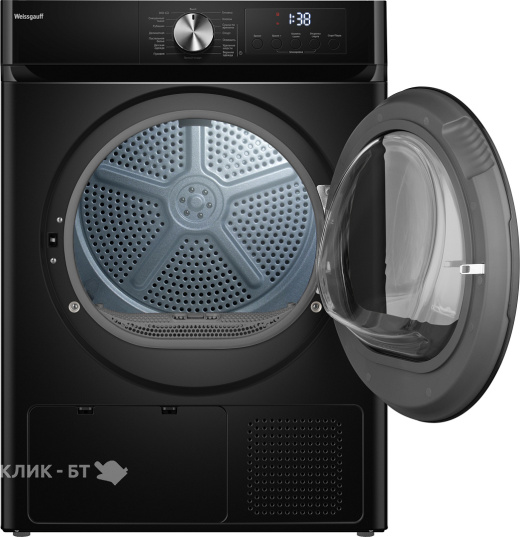 Сушильная машина WEISSGAUFF WD 6010 Heat Pump Matt Black