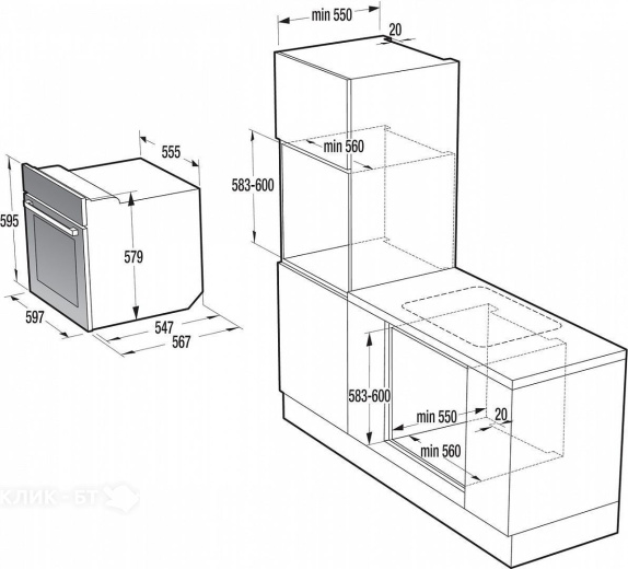 Духовой шкаф GORENJE BO747A21XG