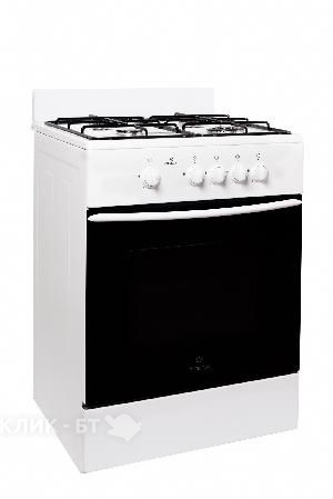 Кухонная плита Greta 600 исп №12 белый (со щитком)