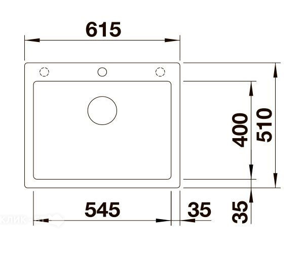 Кухонная мойка BLANCO PLEON 6 521678 антрацит