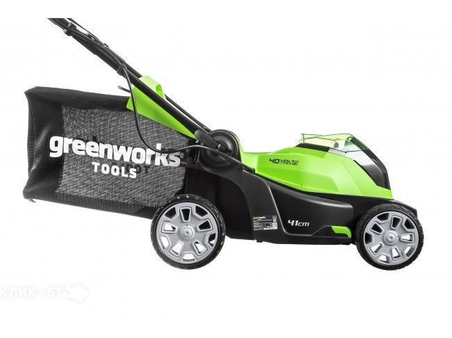 Газонокосилка аккумуляторная GREENWORKS G40LM41 без АКБ и З/У (2504707)