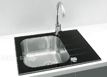 Кухонная мойка ALVEUS Vitro 10 RAL9005-90 черная 1114557