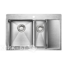 Кухонная мойка PAULMARK Union PM537851-BSL