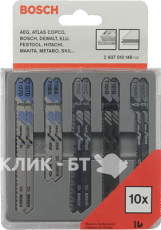 Набор 10 пилок BOSCH 2.607.010.148