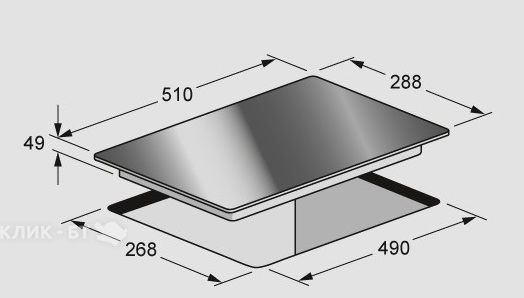 Варочная поверхность Fulgor Milano LH 302 ID 