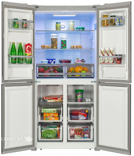 Холодильник HIBERG RFQ-490DX NFXq inverter