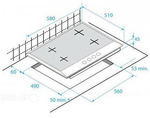Варочная поверхность BEKO HIAW 64225 SX