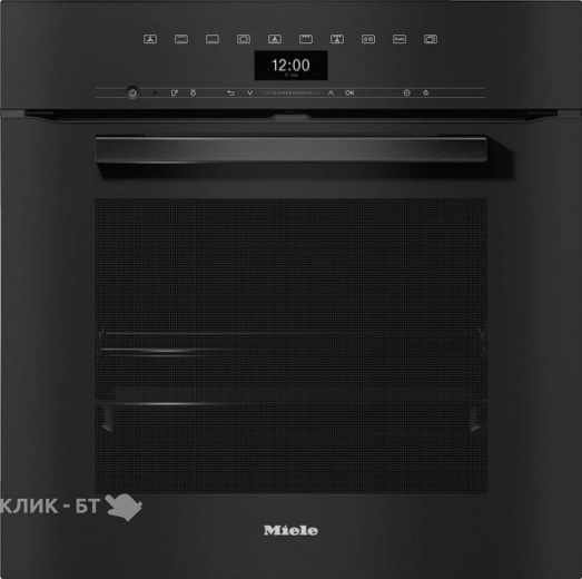 Духовой шкаф MIELE H7460B OBSW черный обсидиан