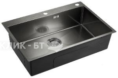 Кухонная мойка EMAR EMB-125A PVD Nano Dark