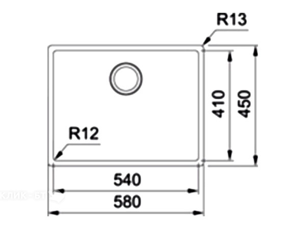 Кухонная мойка FRANKE BXX 210-54 стоп-вентиль 127.0677.190