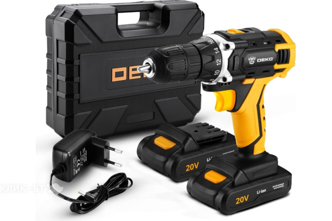 Дрель-шуруповерт DEKO DKCD20FU-Li 063-4093