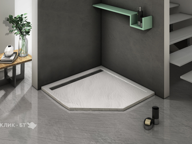 Душевой поддон WELTWASSER TRP 100 STONE-WT