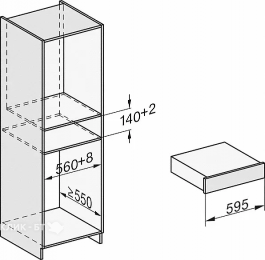 Вакуумный упаковщик MIELE EVS 7010 BRWS