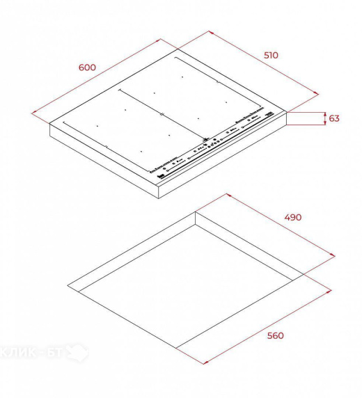 Варочная поверхность TEKA IZF 68600 MSP (112500005)