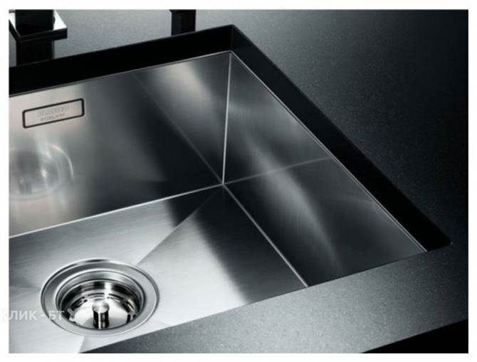 Кухонная мойка BLANCO 521587 BLANCO ZEROX 450-U нерж. сталь зеркальная полировка